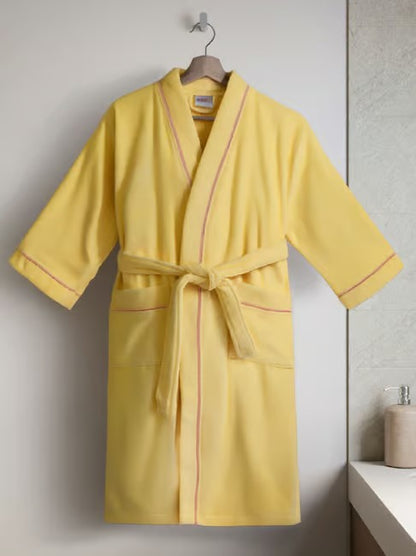 Spaces Exotica Premium Cotton Unisex Bathrobe | Ultra-Soft