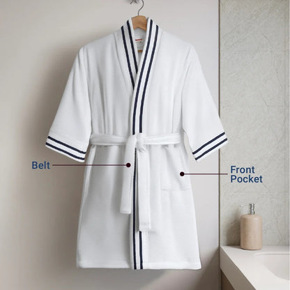 Spaces Everyday Classic 100% Airsoft Cotton Unisex Bathrobe