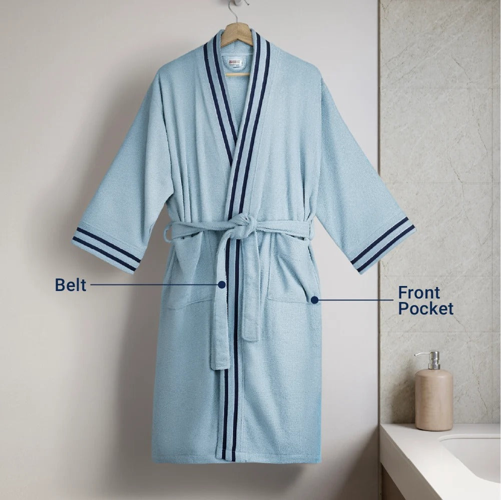 Spaces Everyday Classic 100% Airsoft Cotton Unisex Bathrobe