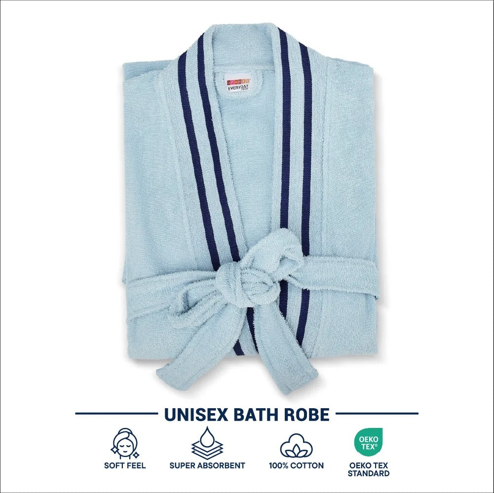 Spaces Everyday Classic 100% Airsoft Cotton Unisex Bathrobe