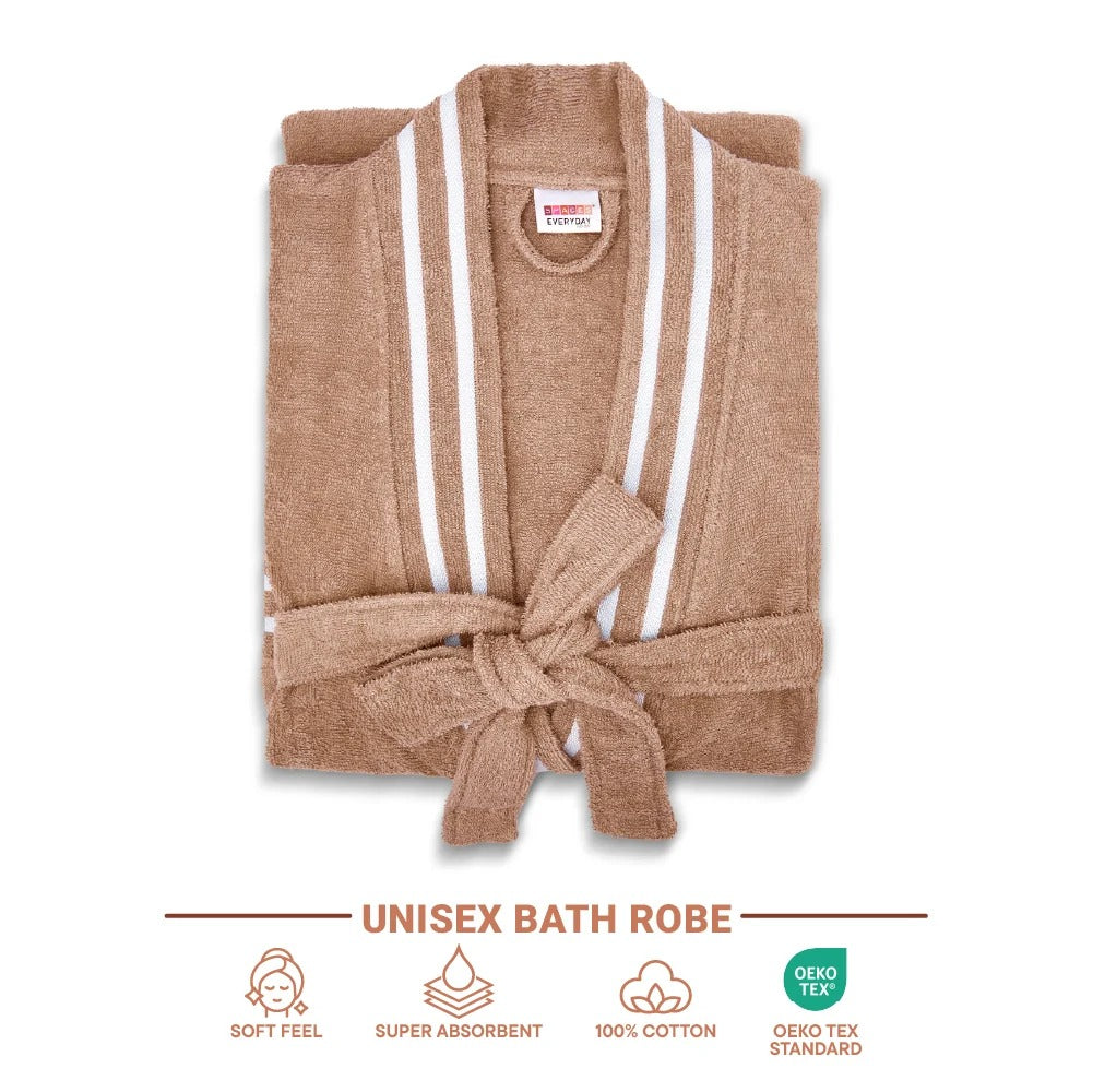 Spaces Everyday Classic 100% Airsoft Cotton Unisex Bathrobe