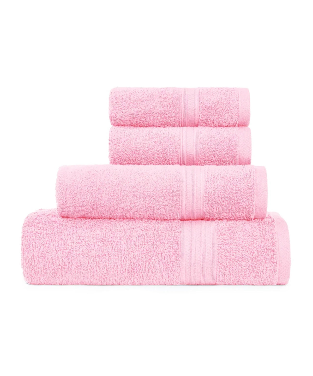 MyTRIDENT Carnival 100% Cotton 450 GSM Towel Set for Gifting (4 Piece Set)