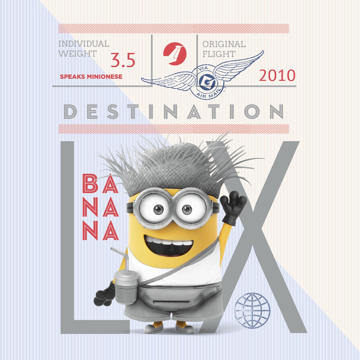 SPACES Minions 2-Piece Digital Print Kids Single Bedsheet Set with Pillow Cover (152 cm x 224 cm)