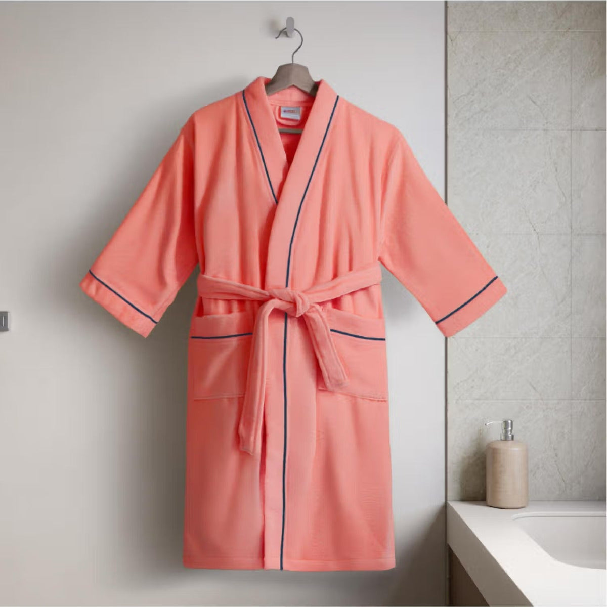 Spaces Exotica Premium Cotton Unisex Bathrobe | Ultra-Soft