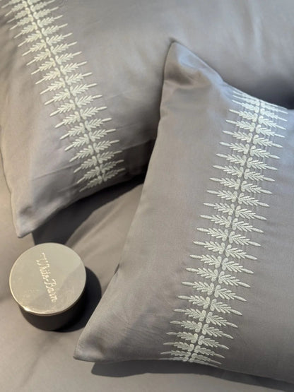 Sadyaska Dreams Stella Slate Long Staple Cotton Bedsheet Set with 2 Pillow Cases (274 cm x 274 cm)