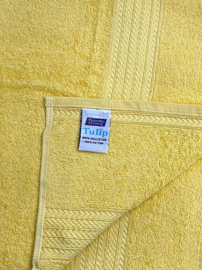 Bombay Dyeing Tulip 100% Cotton Bath Towel (450 GSM | 75 x 150 cm) – Soft & Absorbent Large Towel