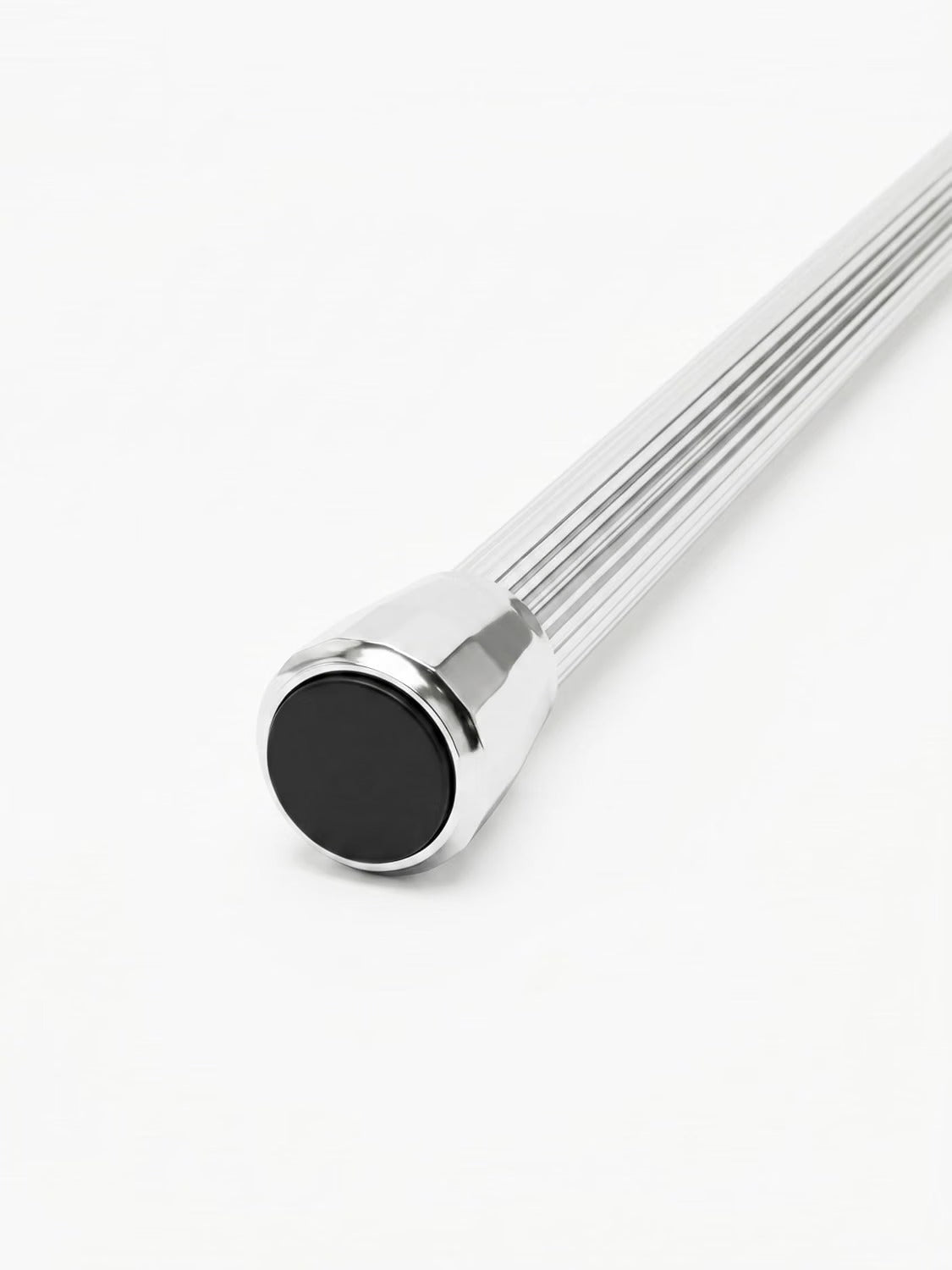 Obsessions Retractable Tension Shower Curtain Rod (4 & 8 Feet)