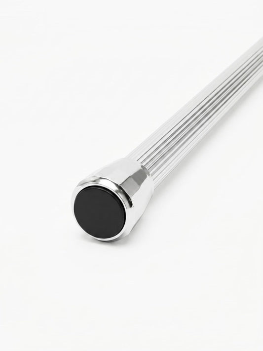 Obsessions Retractable Tension Shower Curtain Rod (4 & 8 Feet)