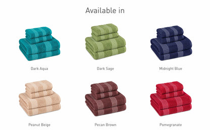 MyTrident Utsav Gold Extra Absorbent Cotton Towel Set (4 Pcs) – Lightweight Festive Gift Towel Pack