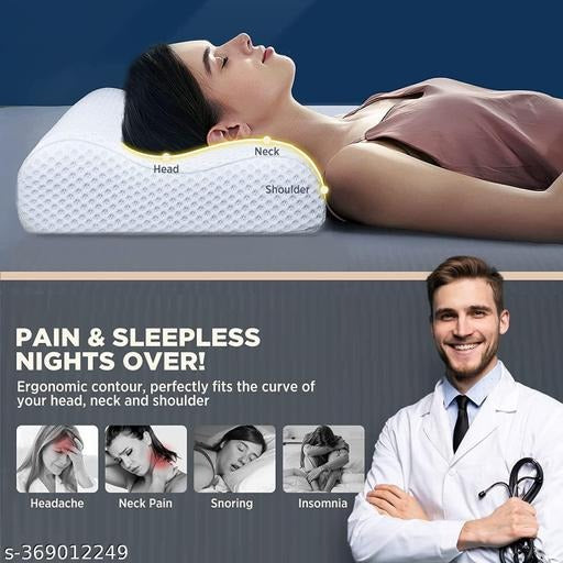 Atoz Home Decor Success Memory Foam Contour Cervical Pillow | Orthopedic Neck Support