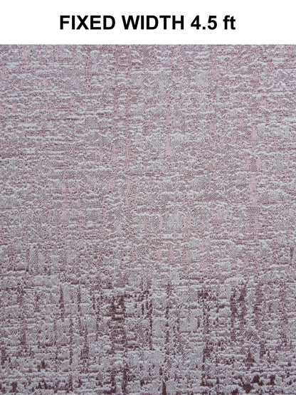 AtoZ Home Decor Abstract Textured Jacquard Curtain | Cotton-Blend Drape