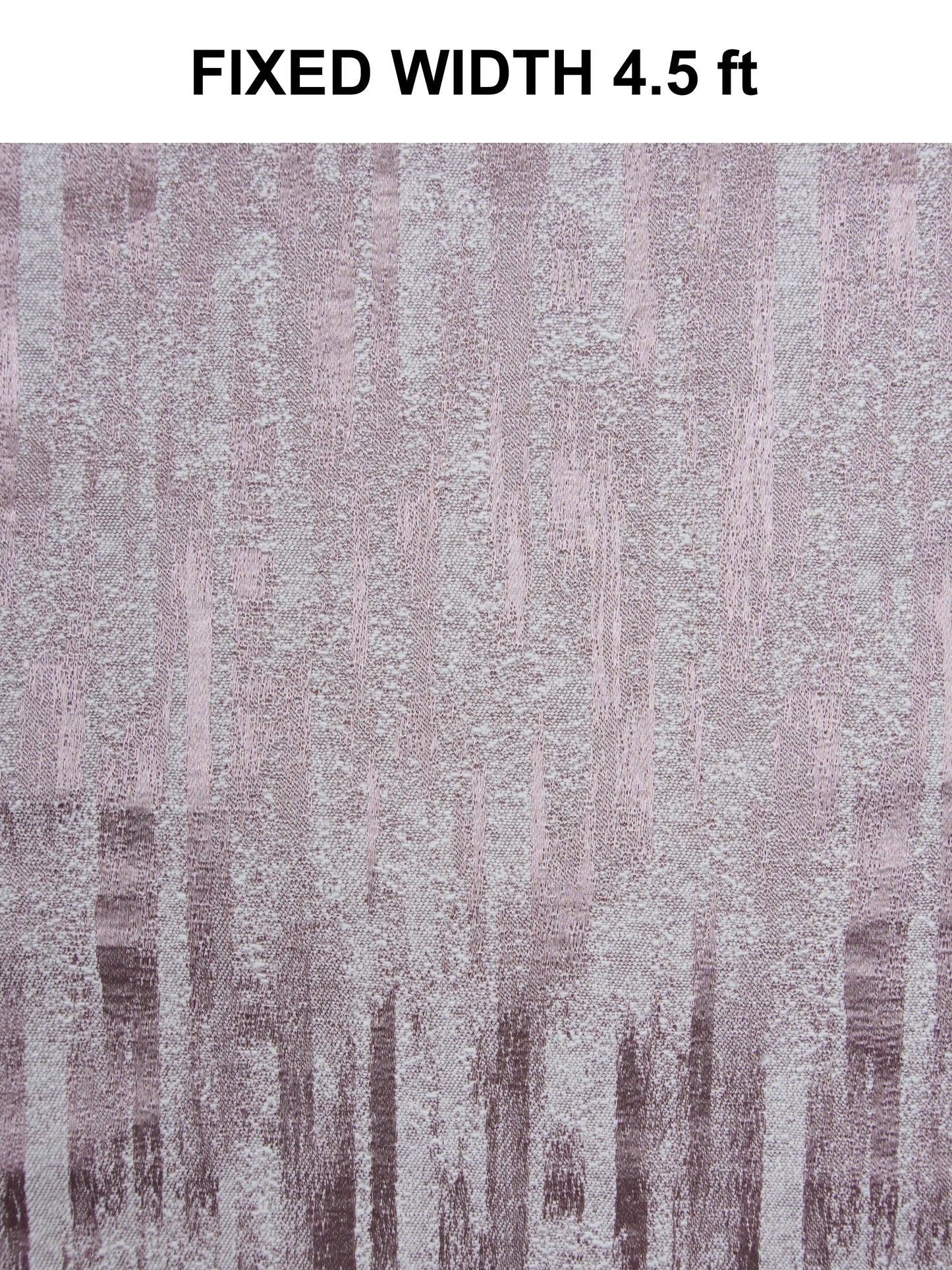 AtoZ Home Decor Textured Vertical Stripe Window Curtain