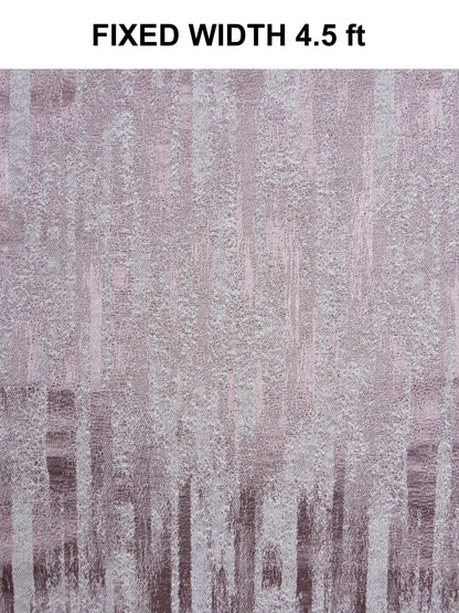 AtoZ Home Decor Textured Vertical Stripe Window Curtain