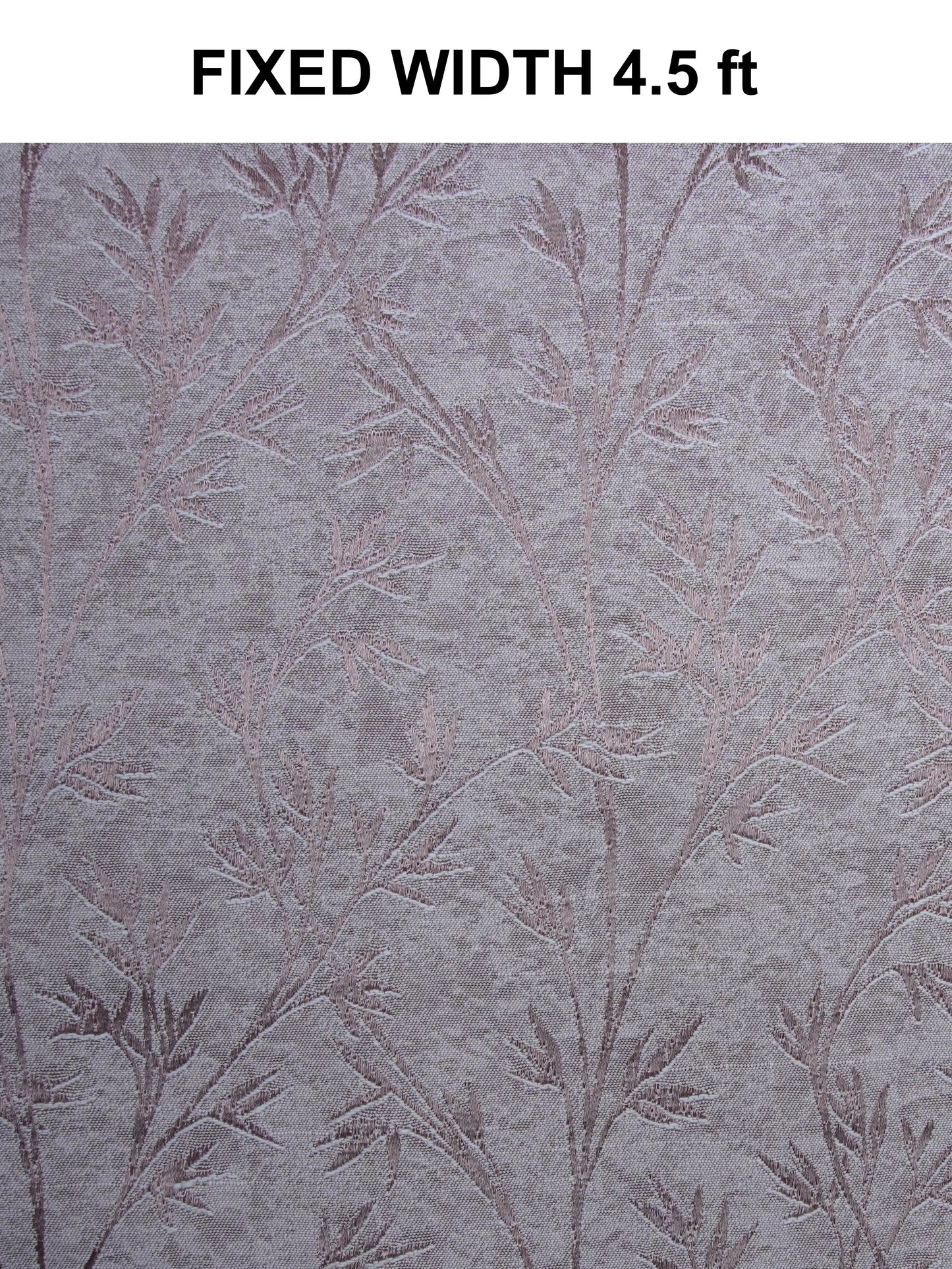 AtoZ Home Decor Botanical Vine Jacquard Curtain | Cotton-Blend Drape