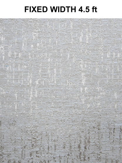 AtoZ Home Decor Abstract Textured Jacquard Curtain | Cotton-Blend Drape