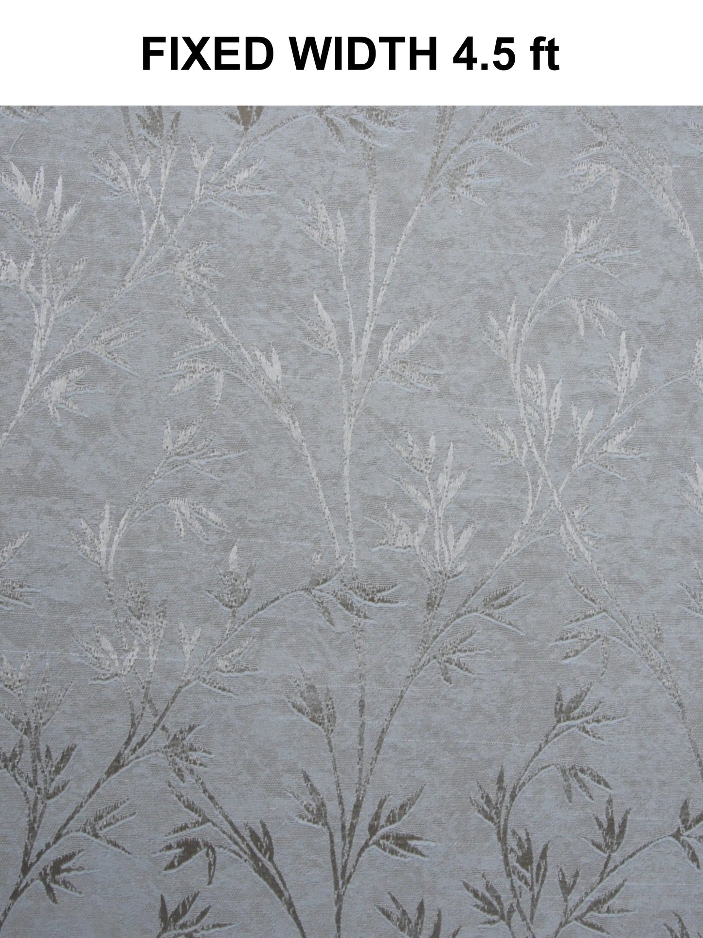 AtoZ Home Decor Botanical Vine Jacquard Curtain | Cotton-Blend Drape