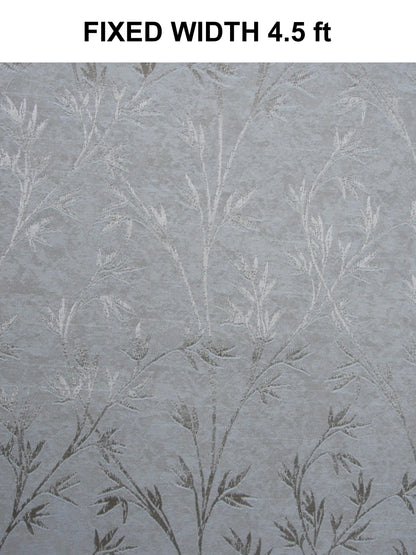 AtoZ Home Decor Botanical Vine Jacquard Curtain | Cotton-Blend Drape