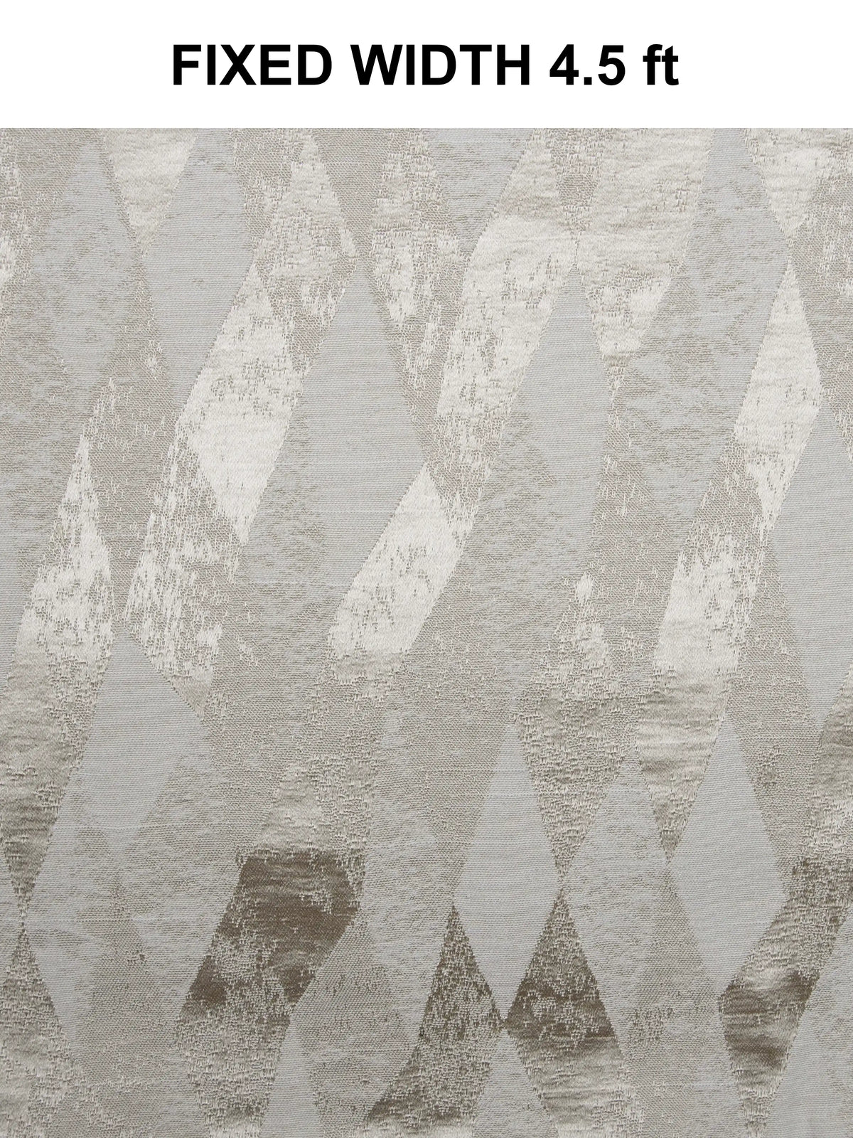 AtoZ Home Decor Modern Geometric Diamond Jacquard Curtain