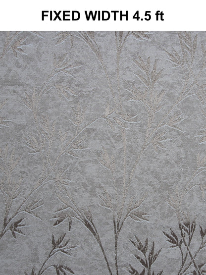 AtoZ Home Decor Botanical Vine Jacquard Curtain | Cotton-Blend Drape