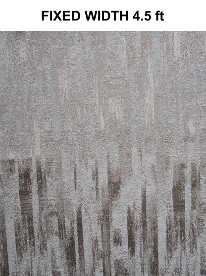 AtoZ Home Decor Textured Vertical Stripe Window Curtain