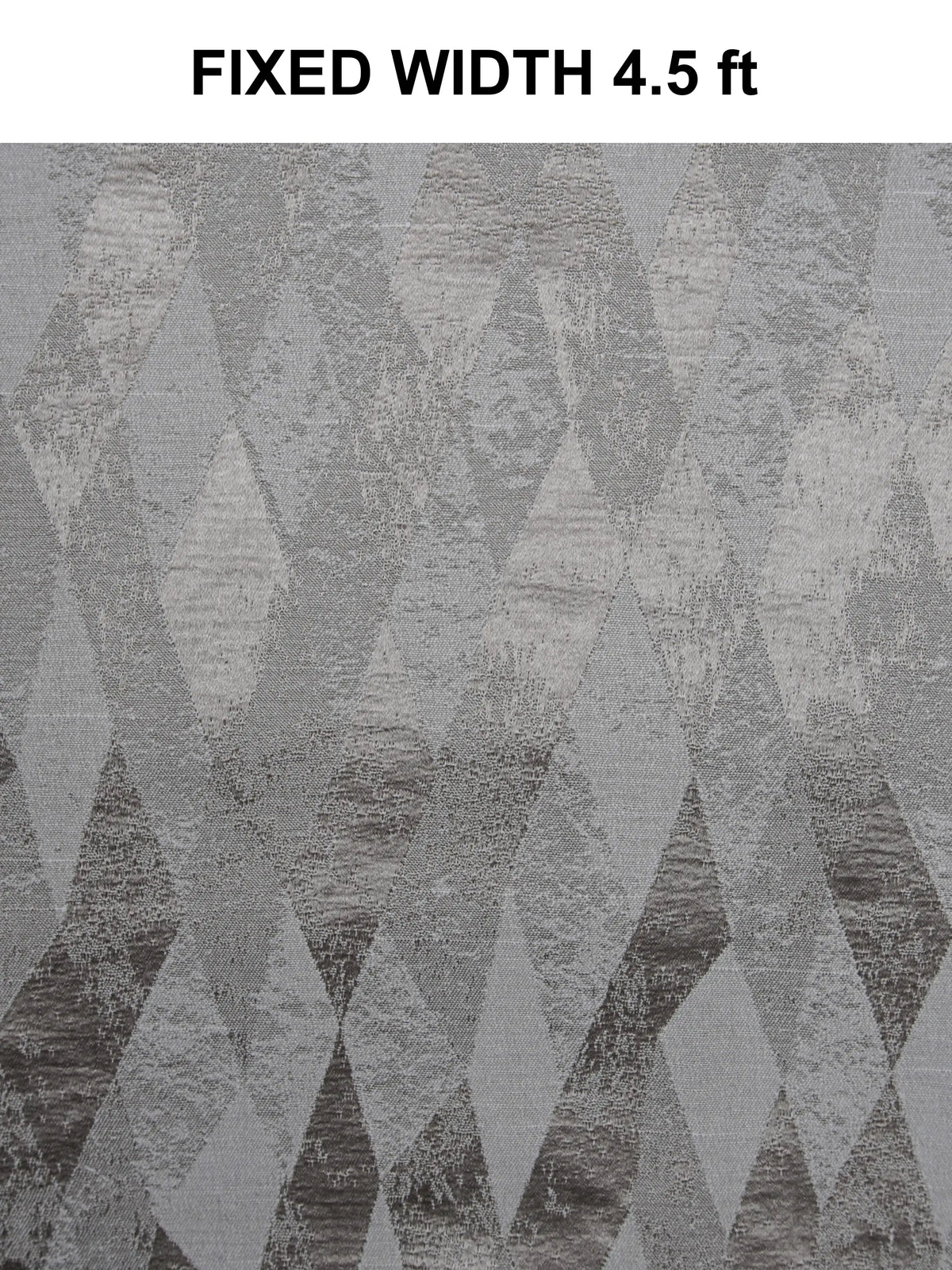 AtoZ Home Decor Modern Geometric Diamond Jacquard Curtain