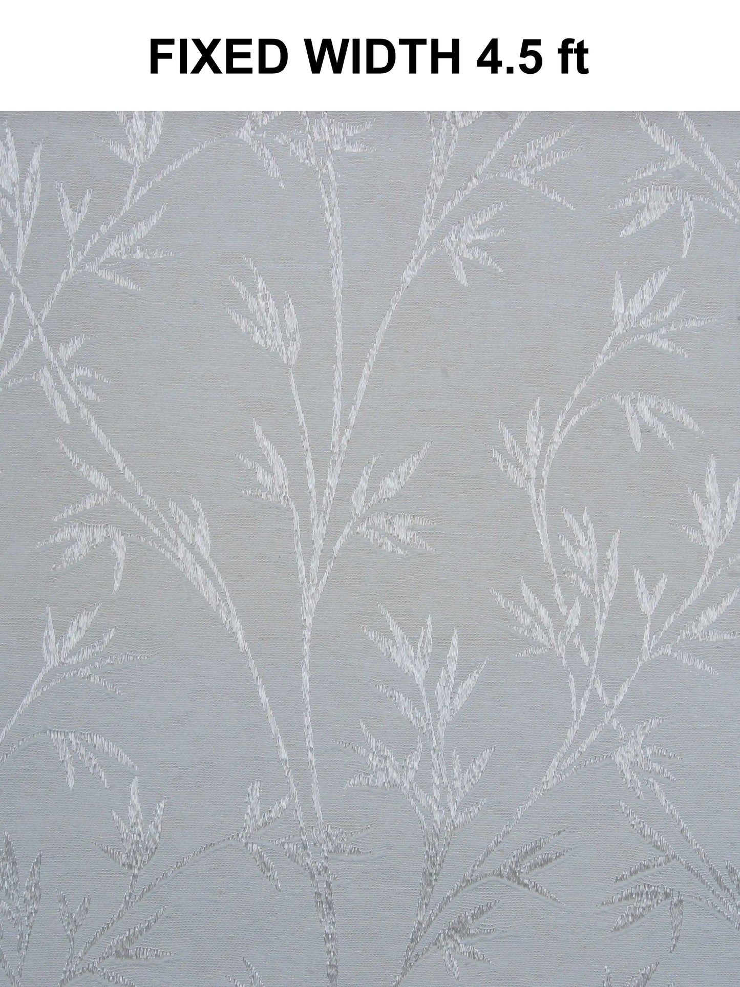 AtoZ Home Decor Botanical Vine Jacquard Curtain | Cotton-Blend Drape