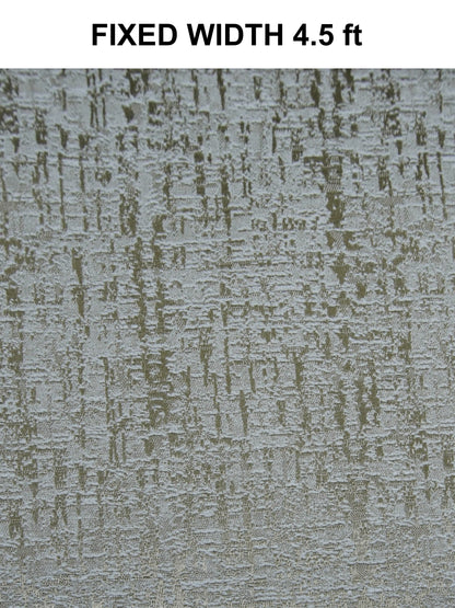 AtoZ Home Decor Abstract Textured Jacquard Curtain | Cotton-Blend Drape