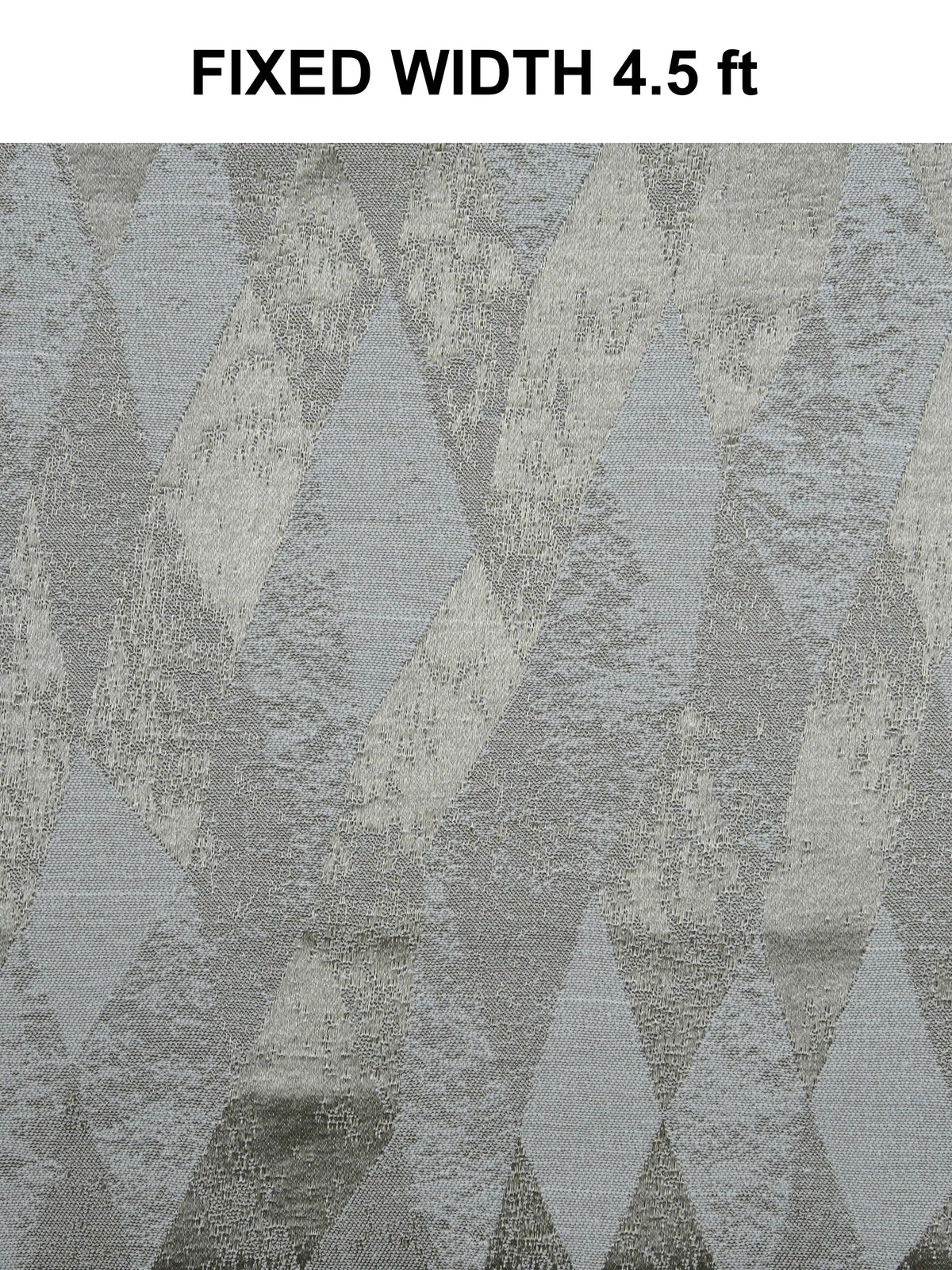 AtoZ Home Decor Modern Geometric Diamond Jacquard Curtain