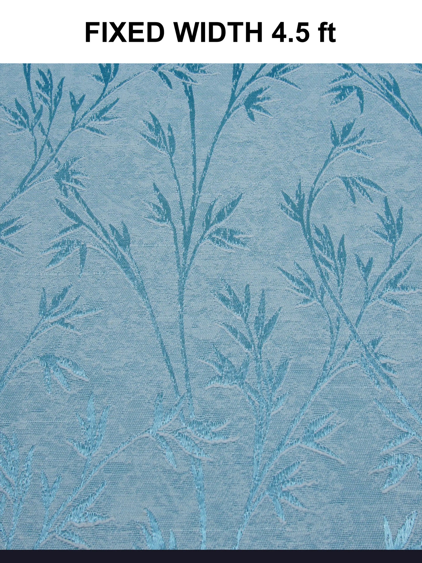 AtoZ Home Decor Botanical Vine Jacquard Curtain | Cotton-Blend Drape