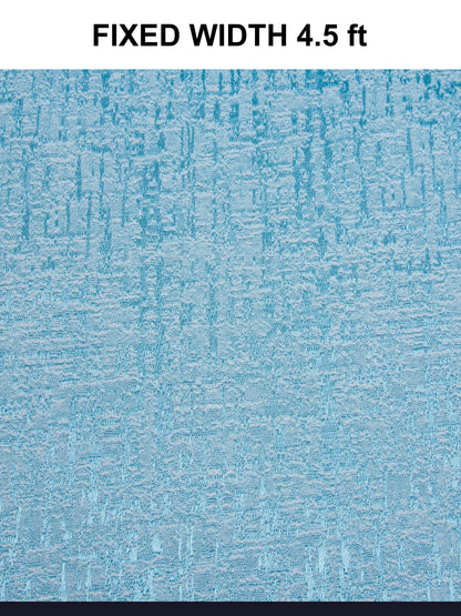 AtoZ Home Decor Abstract Textured Jacquard Curtain | Cotton-Blend Drape