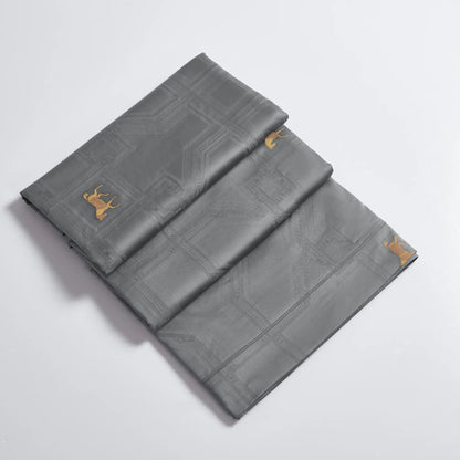 Royal Jacquard Super King Bedsheet Set with Horse Motif | 100% Egyptian Cotton