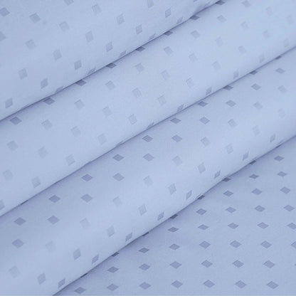 Premium Jacquard King Size Bedsheet Set |  Squared Dot Pattern
