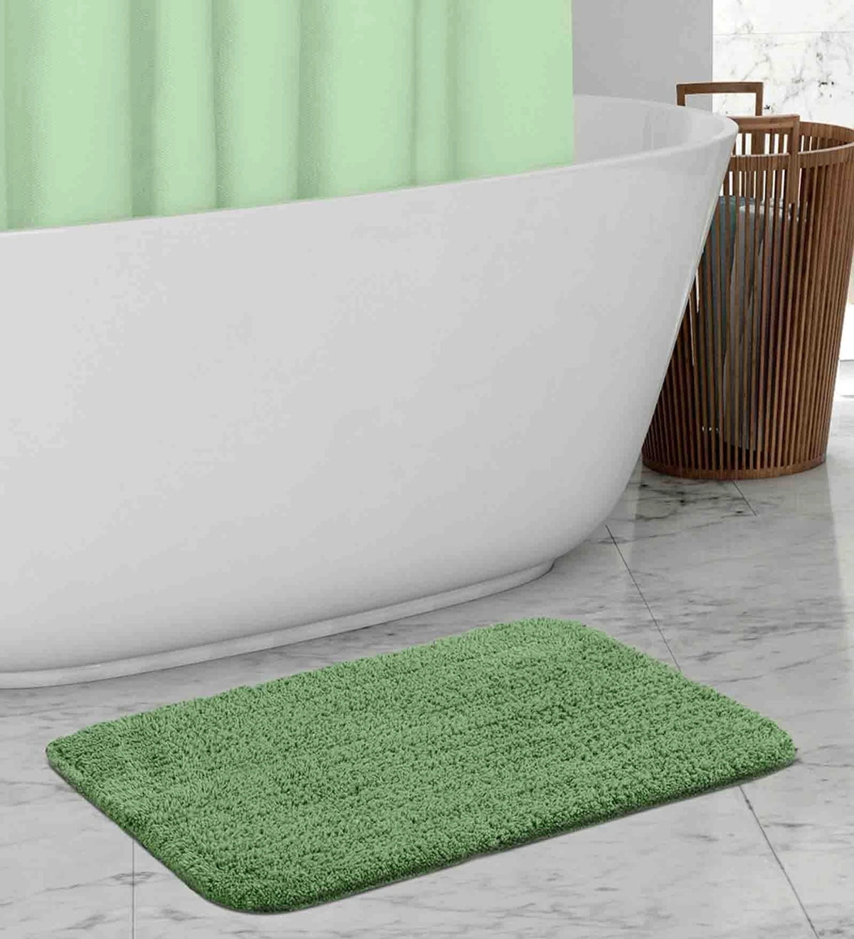 Obsessions Diana Super Soft Anti-Skid Bath Mat & Runner (Multiple Sizes & Colors Available)