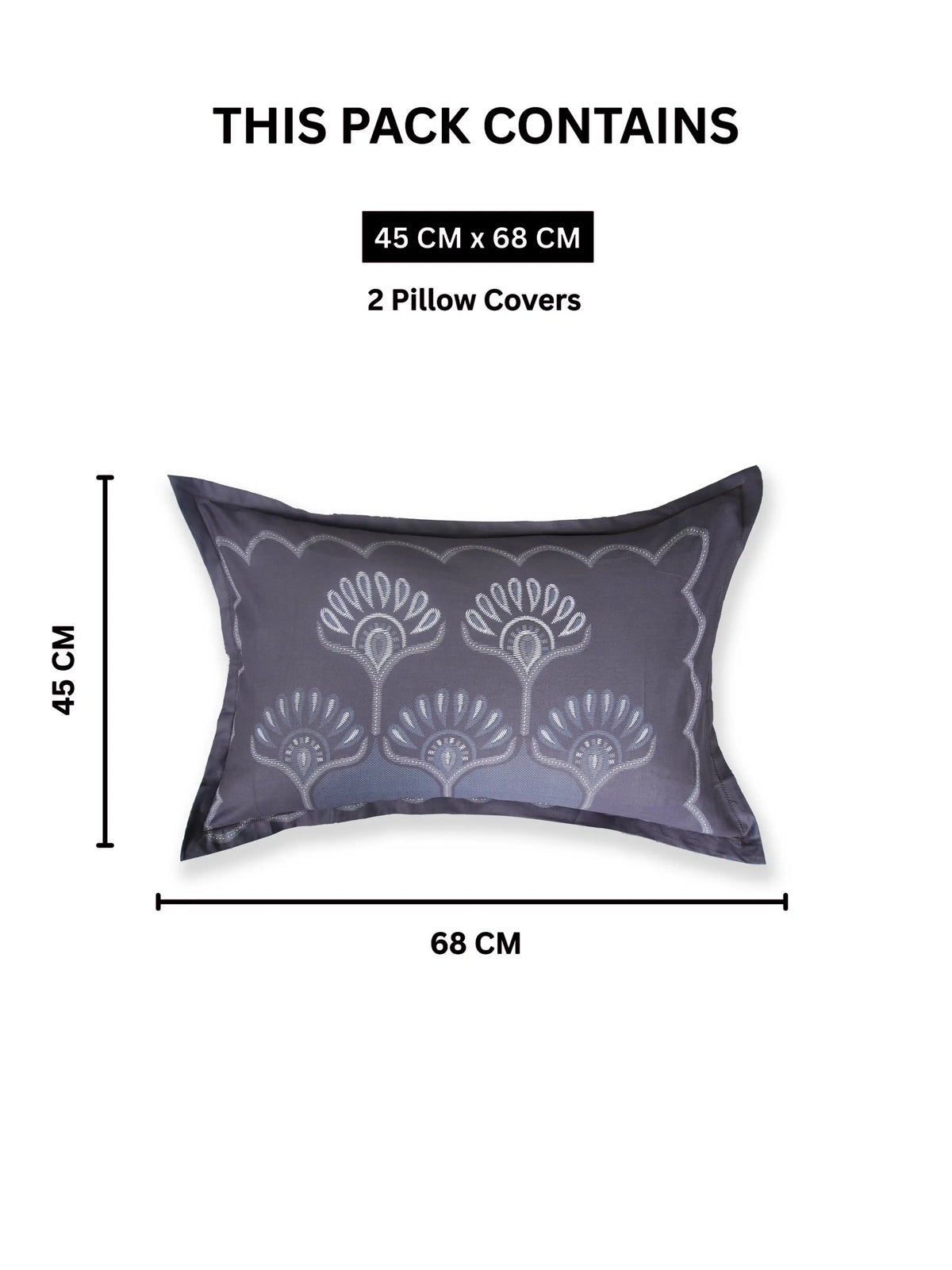 Soft Feel, Paisley Floral King Bed Sheet Set with 2 Pillow Cases – 100% Cotton (300 TC)