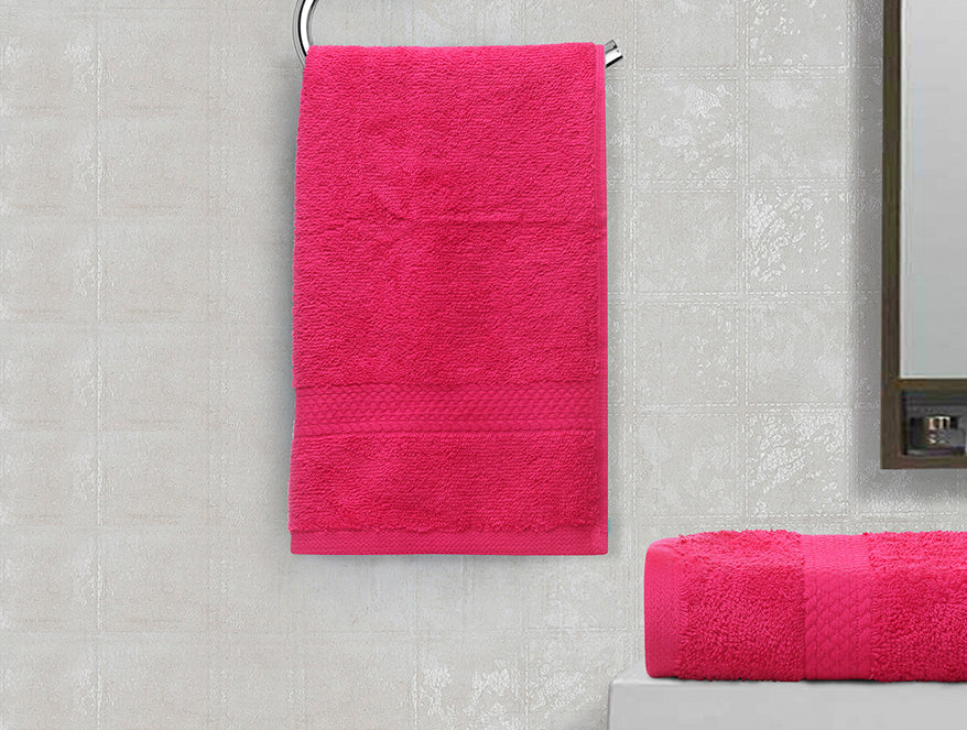 COLORFAS 2 PIECE 100% COTTON HAND TOWEL SET - Colorfas By Spaces