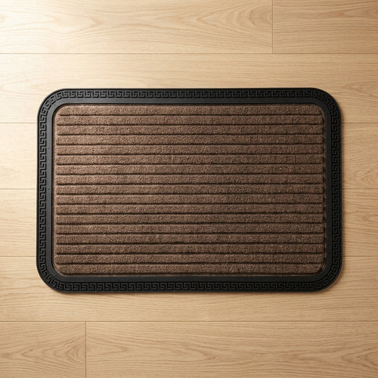 AtoZ Home Decor Dust Control Ribbed Door Mat (60x40 cm)