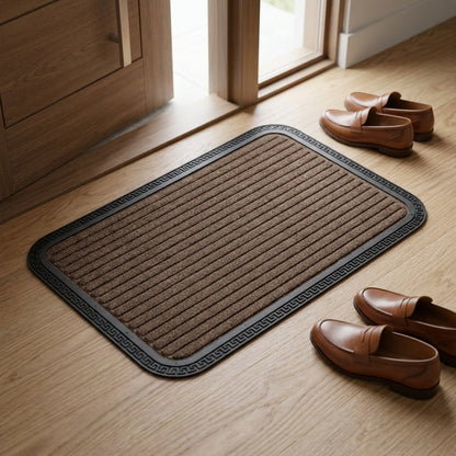 AtoZ Home Decor Dust Control Ribbed Door Mat (60x40cm)