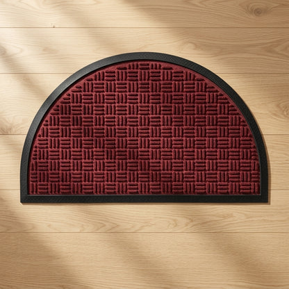 AtoZ Home Decor Half Round Non-Slip Entrance Door Mat