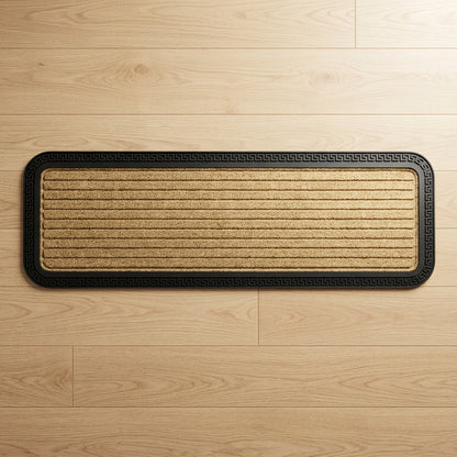 AtoZ Home Decor Ribbed Surface Stair Steps Mat
