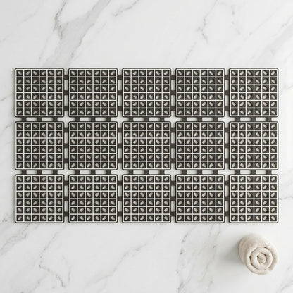Atoz Home Decor Foldable Anti-Slip Rubber Shower Mat (40 x 66 cm)