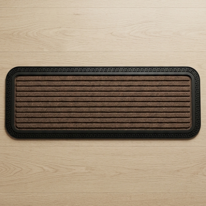 AtoZ Home Decor Ribbed Surface Stair Steps Mat