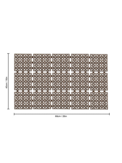 Atoz Home Decor Foldable Anti-Slip Rubber Shower Mat