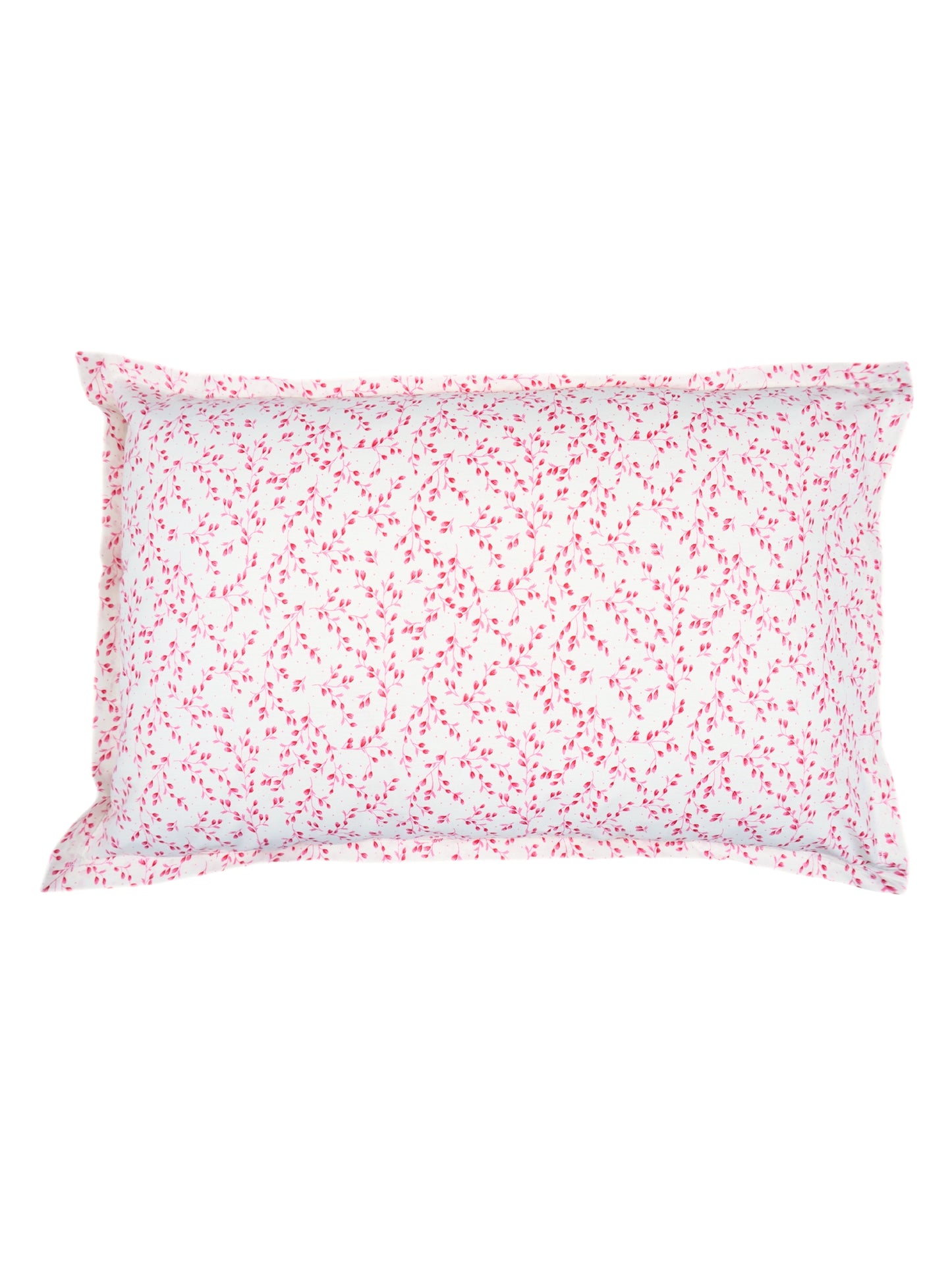 Atoz Home Decor Leaves Printed Cotton Pillow Covers (Set of 1 & 2)