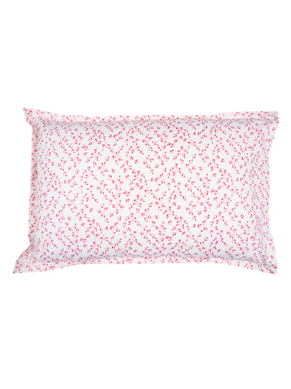 Atoz Home Decor Leaves Printed Cotton Pillow Covers (Set of 1 & 2)